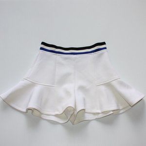 Triple Flip Boutique Girl's Miss Behave Serenity White Skort Skirt size 8 9